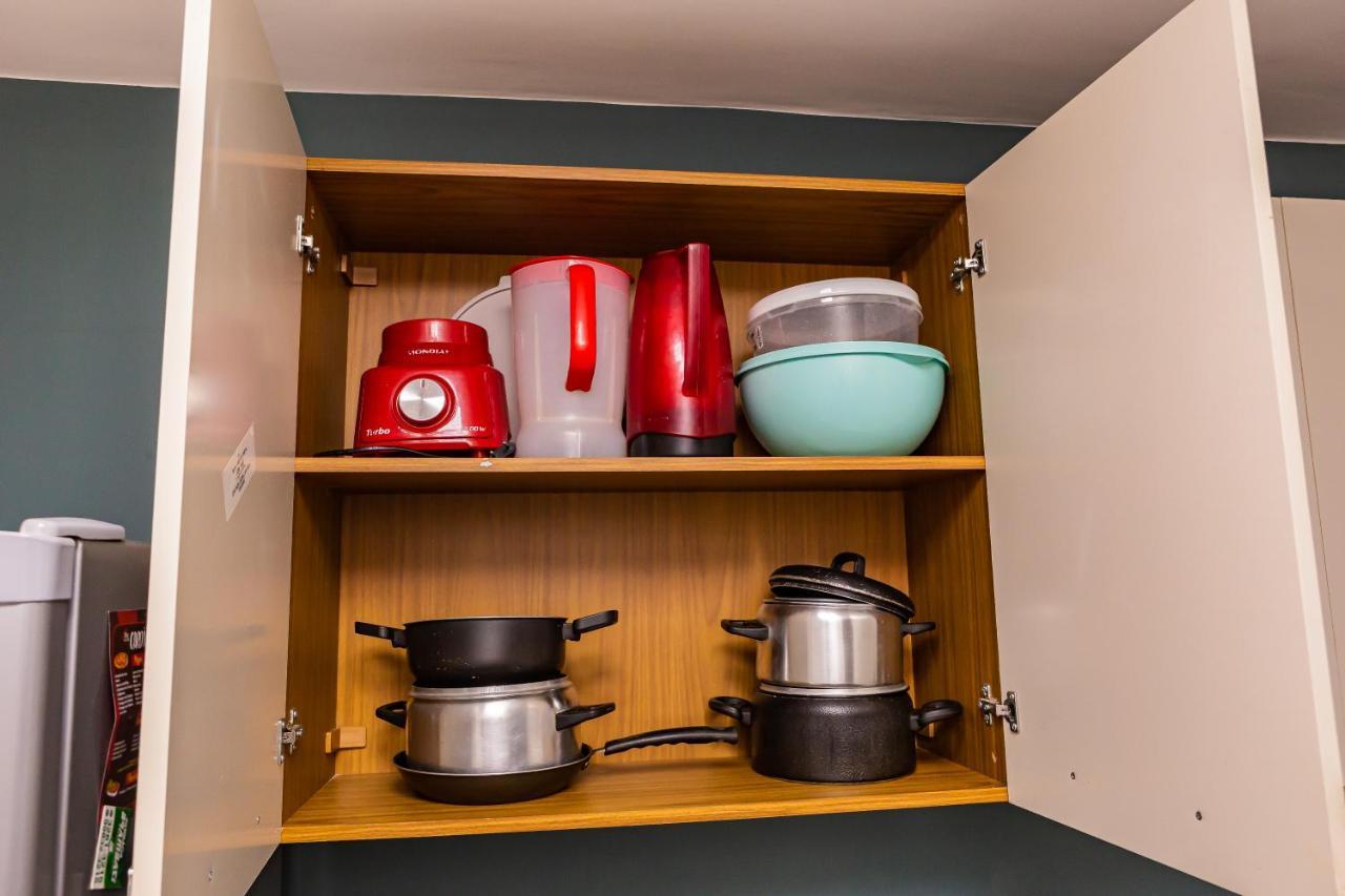 גוארפארי Apartamento Completo - O Melhor Custo X Beneficio Pertinho De Tudo - 3 Minutos A Pe Da Praia מראה חיצוני תמונה